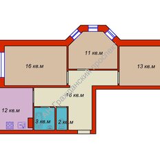 Квартира 72,9 м², 3-комнатная - изображение 2