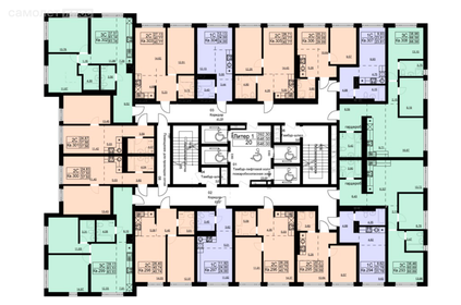 24 м², квартира-студия 6 600 000 ₽ - изображение 22