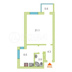 45 м², 2-комнатная квартира 9 200 000 ₽ - изображение 52