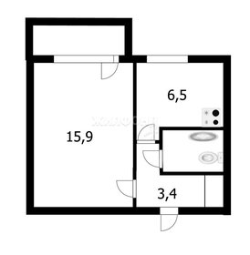 30,6 м², 1-комнатная квартира 2 850 000 ₽ - изображение 10