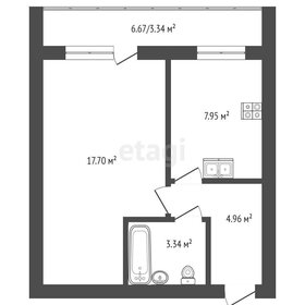 Квартира 37,2 м², 1-комнатная - изображение 4