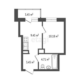Квартира 31,2 м², 1-комнатная - изображение 2