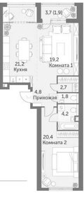 Купить квартиру площадью 40 кв.м. на улице Молодогвардейская в Сочи - изображение 32