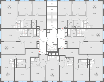 60 м², 4-комнатная квартира 3 150 000 ₽ - изображение 80