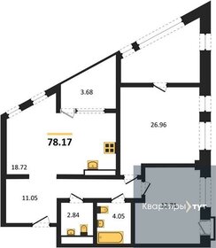 45,7 м², 2-комнатная квартира 48 000 ₽ в месяц - изображение 78