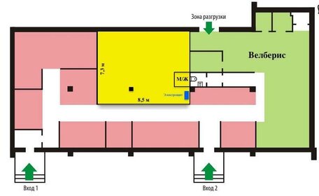 62 м², торговое помещение - изображение 3