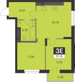 50,6 м², 2-комнатная квартира 6 645 000 ₽ - изображение 74
