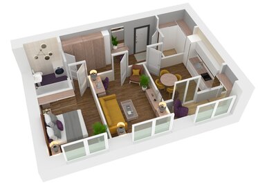 55,9 м², 2-комнатная квартира 8 670 000 ₽ - изображение 34