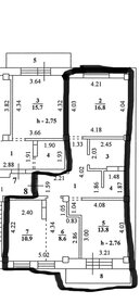 Квартира 72,3 м², 3-комнатная - изображение 4