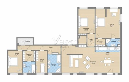 250 м², 5-комнатная квартира 260 000 000 ₽ - изображение 56