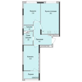 62 м², 2-комнатная квартира 5 000 000 ₽ - изображение 47