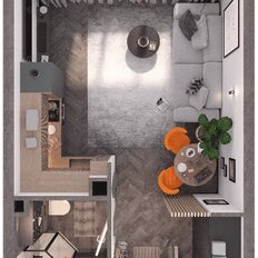 Квартира 24,9 м², студия - изображение 2
