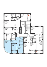 54,4 м², 2-комнатная квартира 13 099 999 ₽ - изображение 62