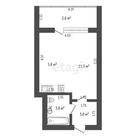 25,9 м², квартира-студия 2 790 000 ₽ - изображение 65