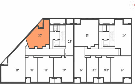 62 м², 2-комнатная квартира 13 499 000 ₽ - изображение 2