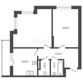 59,1 м², 2-комнатная квартира 10 800 000 ₽ - изображение 23