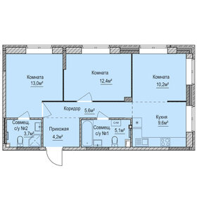 73,2 м², 3-комнатная квартира 5 800 000 ₽ - изображение 19