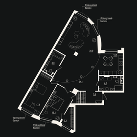 162 м², 4-комнатная квартира 24 500 000 ₽ - изображение 32