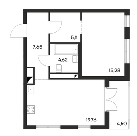57,5 м², 1-комнатная квартира 8 000 000 ₽ - изображение 81