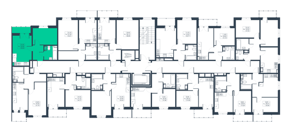 34,3 м², 1-комнатная квартира 5 039 160 ₽ - изображение 38