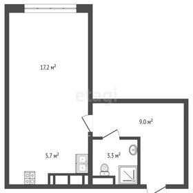 Квартира 35,2 м², 1-комнатная - изображение 3