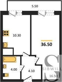 48 м², 1-комнатная квартира 3 300 000 ₽ - изображение 51