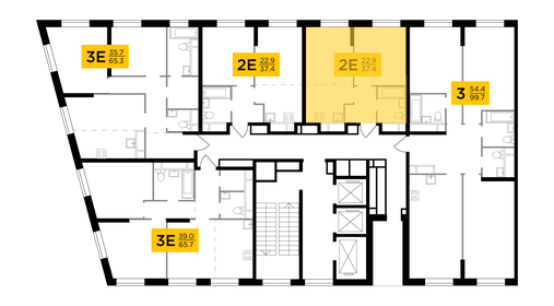 40,2 м², 2-комнатные апартаменты 14 700 000 ₽ - изображение 21