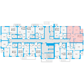 65 м², 3-комнатная квартира 4 750 000 ₽ - изображение 73