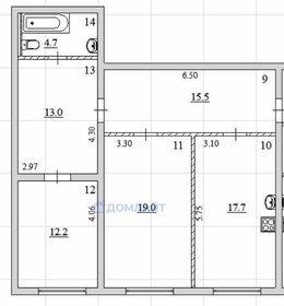 86,2 м², 2-комнатная квартира 11 000 000 ₽ - изображение 30