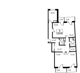215 м², 5-комнатная квартира 69 000 000 ₽ - изображение 70