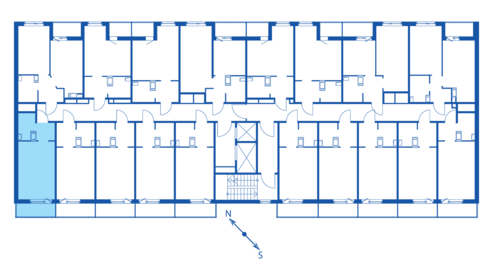 25,2 м², квартира-студия 4 220 888 ₽ - изображение 77