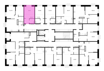 Квартира 21,9 м², студия - изображение 2