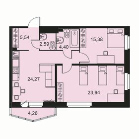 85,3 м², 3-комнатная квартира 19 719 124 ₽ - изображение 61