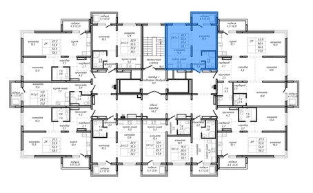 Квартира 37 м², 2-комнатная - изображение 1