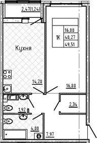 52,9 м², 2-комнатная квартира 7 650 000 ₽ - изображение 110