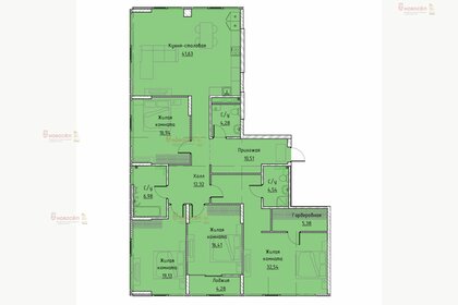 Квартира 173 м², 4-комнатная - изображение 1