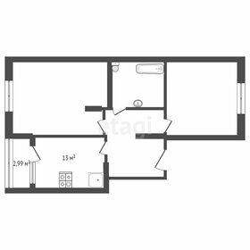 Квартира 52 м², 2-комнатная - изображение 1