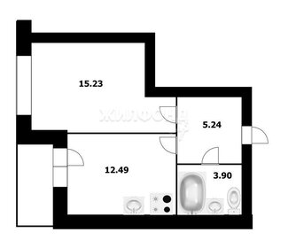 30,9 м², 1-комнатная квартира 4 450 000 ₽ - изображение 15