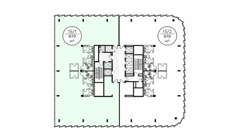 819 м², офис 3 808 350 ₽ в месяц - изображение 62