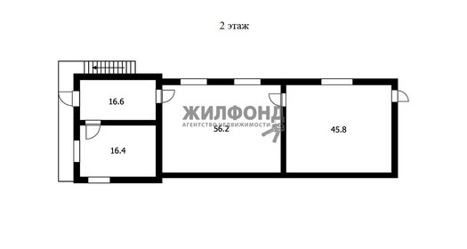 56,7 м², 1-комнатная квартира 4 422 600 ₽ - изображение 19