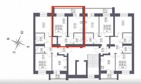 Квартира 35,4 м², 1-комнатная - изображение 1