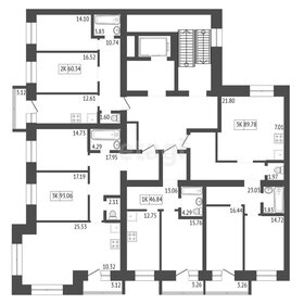 Квартира 93,1 м², 3-комнатная - изображение 1