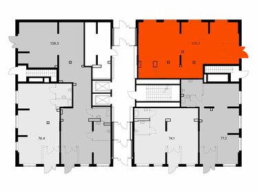 61,9 м², помещение свободного назначения 15 629 750 ₽ - изображение 85