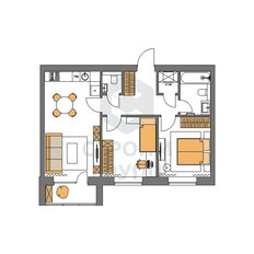 Квартира 61,2 м², 2-комнатная - изображение 4