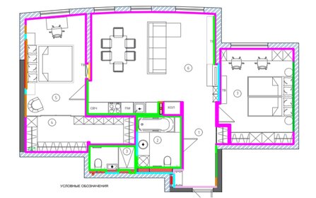 Квартира 87 м², 3-комнатная - изображение 1