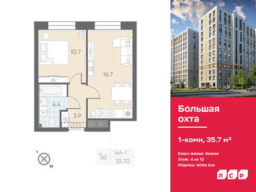 35,8 м², 1-комнатная квартира 9 650 000 ₽ - изображение 137