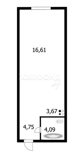 30 м², квартира-студия 8 500 000 ₽ - изображение 1