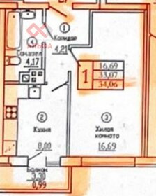 Квартира 24 м², 1-комнатная - изображение 1