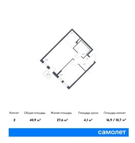47,7 м², 1-комнатная квартира 13 043 115 ₽ - изображение 29