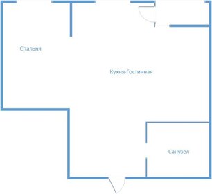 Квартира 41,8 м², 1-комнатная - изображение 1